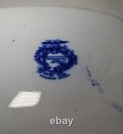 15 Oval Serving Platter Non Pareil (Flow Blue) by BURGESS & LEIGH SEE PICS