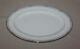 15 Oval Serving Platter Waterford China Bellamont Hall Gray Band Greek Key