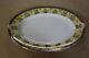 1996 Wedgwood Bone China India Pattern Oval Serving Platter 14 Made In England