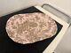 222 Fifth Adelaide Pink Gold Serving Platter Discontinued Pattern