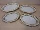 4 Noritake China Floreal 76839 Serving Meat Platters 1 16, 1 13, 2 11