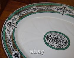 5 Antique W. T. Copeland Porcelain Platters Venetia AS IS