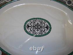 5 Antique W. T. Copeland Porcelain Platters Venetia AS IS