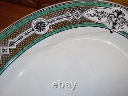 5 Antique W. T. Copeland Porcelain Platters Venetia AS IS