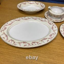 5 Pcs. Of Vtg. TK Thun Bohemia Czechoslovakia Rosemary Serving Platters & Bowls