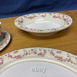 5 Pcs. Of Vtg. TK Thun Bohemia Czechoslovakia Rosemary Serving Platters & Bowls