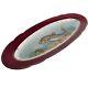 Antique Imperial Crown China Austrian Fish Platter Hand Painted Oval 24