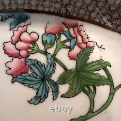 Antique. Indian tree Pattern scalloped edge 14 inch platter Coleport