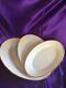 Antique Set Of Thomas Bavaria China Serving Platters Gold Band And Verge