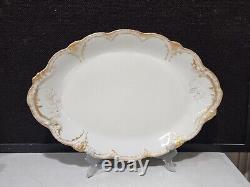 Antique Theodore Haviland Limoges France 14 OVAL SERVING PLATTER Schleiger 133