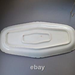 Bonn Fish Platter Porcelain Serving Dish Hand Painted Germany Elegant Vintage