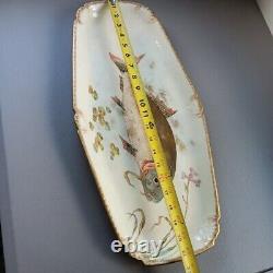 Bonn Fish Platter Porcelain Serving Dish Hand Painted Germany Elegant Vintage