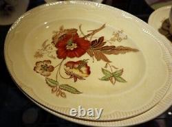 CLARICE CLIFF Georgian Spray 5 x Pieces Serving Platters Tureen etc