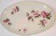 Castleton 19 X 13 Serving Platter Pink Peonies Peony 1950s Dinnerware Dish Rare