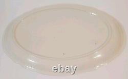 Castleton 19 x 13 SERVING PLATTER Pink Peonies Peony 1950s Dinnerware Dish RARE