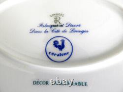 Ceralene Raynaud Limoges FESTIVITES 14 1/4 Oval Serving Platter RARE NICE