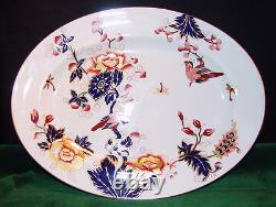 Coalport Fine Bone China Hong Kong Mauve Flowers- 15 1/2 Oval Serving Platter