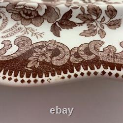 Copeland Spode Turkey Serving Platter (Brown & White)