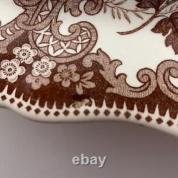 Copeland Spode Turkey Serving Platter (Brown & White)