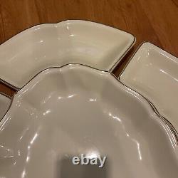 Culinary Essentials CWC Platter Fitted Seven Dishes Serving Italy Heavy China