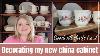 Decorating My Antique China Cabinet Goodwill Thrift Haul Thrifted Furniture Spring Kitchen Decor