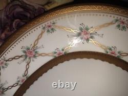 Faberge China Rose Trellis PLATTER RARE VINTAGE JAPAN PORCELAIN