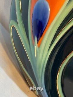 Franz Porcelain Kathy Irlenad Collection Peacock Serving Platter