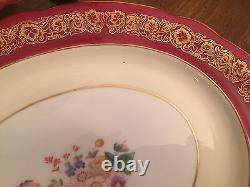 Hammersley KING Pattern #4168 Set of 2 Sizes Serving Platters