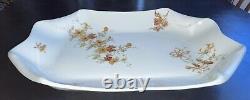 Haviland & Co Limoges Old Blackberry Platter Tray 18 ½ x 12 RARE NAPKIN FOLD