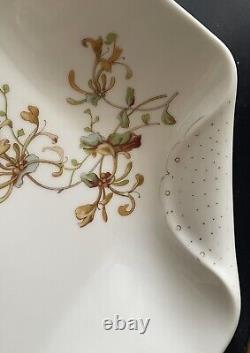 Haviland & Co Limoges Old Blackberry Platter Tray 18 ½ x 12 RARE NAPKIN FOLD