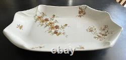 Haviland & Co Limoges Old Blackberry Platter Tray 18 ½ x 12 RARE NAPKIN FOLD