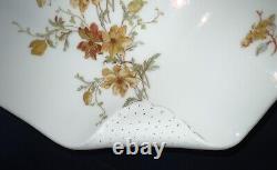 Haviland & Co Limoges Old Blackberry Platter Tray 18 ½ x 12 RARE NAPKIN FOLD