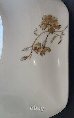 Haviland & Co Limoges Old Blackberry Platter Tray 18 ½ x 12 RARE NAPKIN FOLD