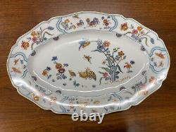 Haviland Limoges GOLDEN QUAIL Massive 18 Oval Serving Platter. FRANCE