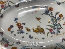 Haviland Limoges GOLDEN QUAIL Massive 18 Oval Serving Platter. FRANCE