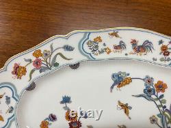 Haviland Limoges GOLDEN QUAIL Massive 18 Oval Serving Platter. FRANCE