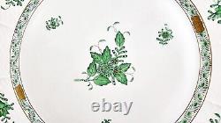 Herend Green Chinese Bouquet Serving Platter