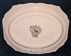 Johnson Bros Wild Turkeys Serving Platter Windsor Ware 20 x 16 Excellent