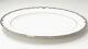 Lenox China Coronet Platinum 16 Oval Serving Platter