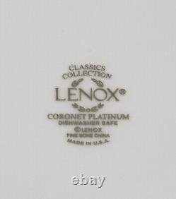 Lenox China Coronet Platinum 16 Oval Serving Platter