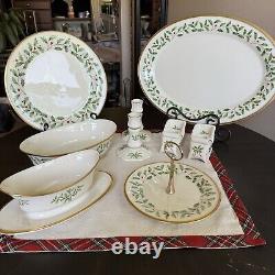 Lenox Dimensions Holiday China 16 Oval Serving Platter