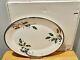 Lenox Holiday Nouveau Platinum White 13 Oval Serving Platter