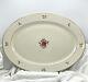 Lenox Rhodora Fine China Lg Oval Serving Platter 17 X 12.5 Withprotective Cover