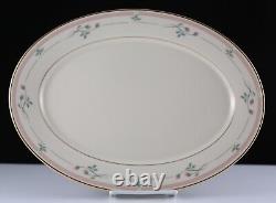 Lenox Rose Manor Metropolitan Collection Oval Serving Platters 14 & 16