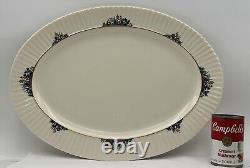 Lenox Rutledge Enameled Flowers Large Oval Serving Platter 18 inches P303 USA