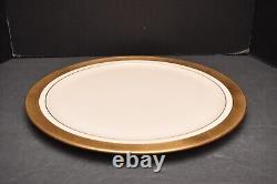 Lenox Westchester China 12.5 Round Serving Platter Tray PLUS FREE SALAD PLATE