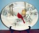 Lenox Winter Greetings Scenic Large Oval Serving Platter Cardinal Usa New No Box