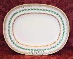 Minton Ashbourne Ceramic 14-7/8 Oval Serving Platter Very Nice