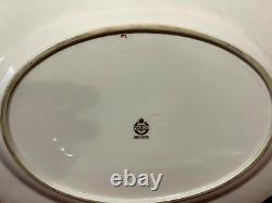 Minton Bone China Cheviot Gold Super Large Oval Serving Platter 18 x 14