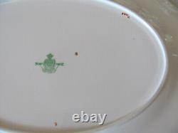 Minton China England Lorraine Cream S561-Floral Swirl- 15 Oval Serving Platter